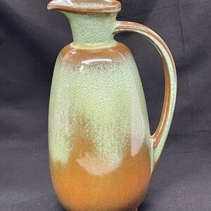 Frankoma Art Pottery 8" Pitcher Jug Vase Prairie Green #835 Vintage